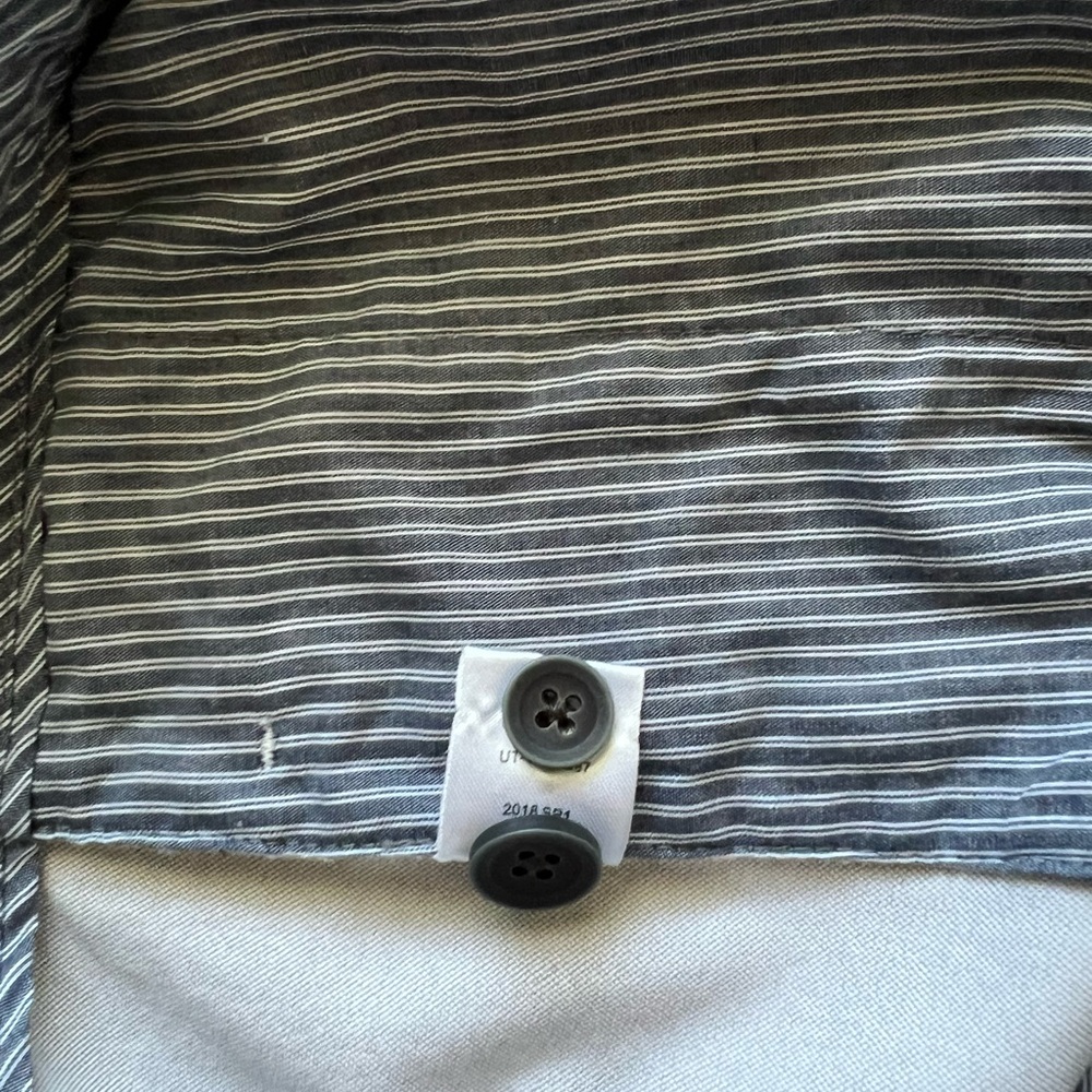 UNTUCKit Stretch Chino Shorts Men Size 42 Gray 9” Inseam Cotton Elastane - Picture 7 of 13
